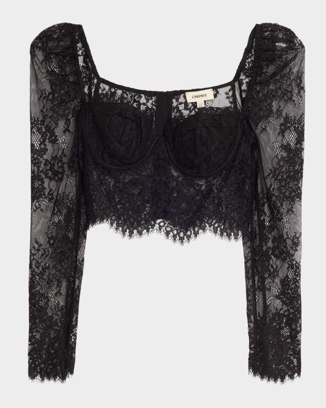 Lori Lace Bustier Top